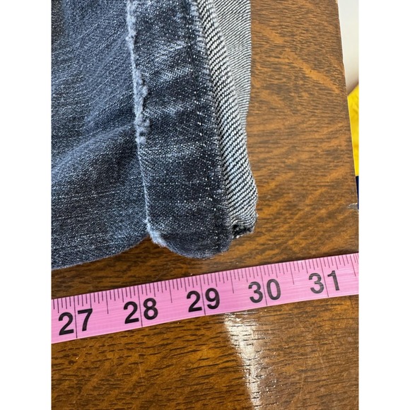 Kiton Napoli Jeans Mens‎ 34x30 Gray Dark Wash Denim Straight Leg Red Contrast - Picture 6 of 7